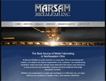 Tablet Screenshot of marsamfab.com